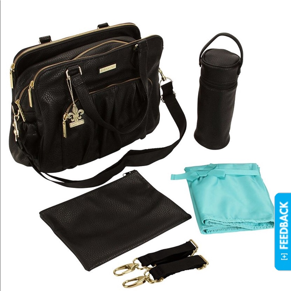Kalencom Black diaper bag